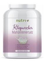 nutri+ veganes Kilopurzler Diät-Shake Pulver, 1000 g Dose