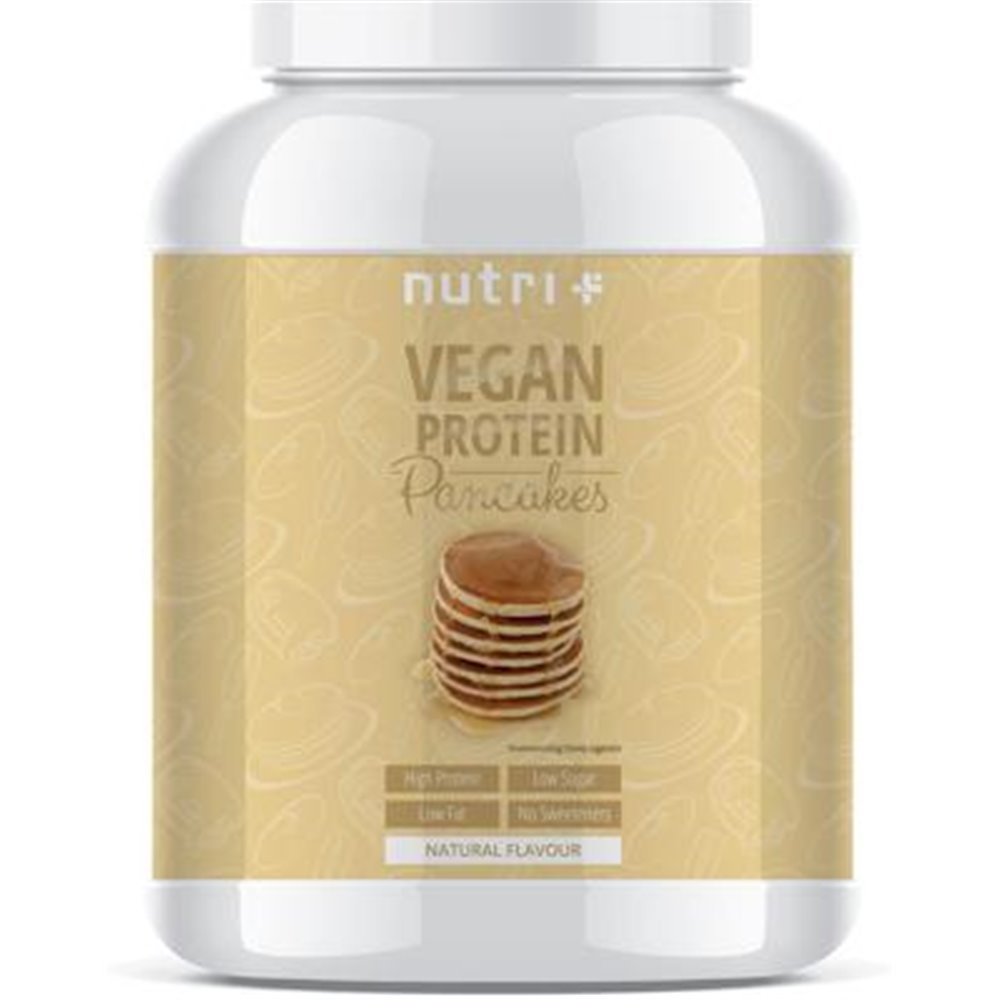 nutri+ veganes Protein-Pancakes Pulver
