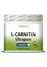nutri+ L-Carnitin Ultrapure (Carnipure) Pulver, 250 g Dose, Neutral