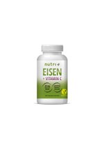 nutri+ Eisen + Vitamin C, 240 Tabletten Dose