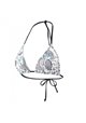 BECO Triangle Bikini Top B-Cup, schwarz/bunt