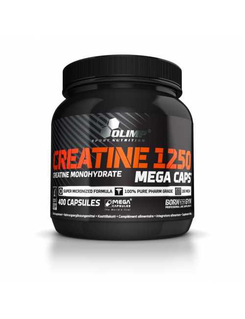 Sportnahrung, Creatin Olimp Creatine Mega Caps, 400 Kapseln Dose