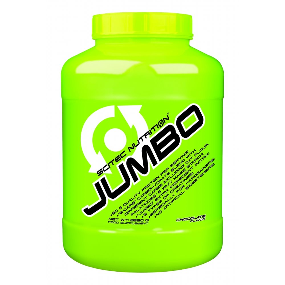 Sportnahrung, Weight Gainer / Zunehmen Scitec Nutrition Jumbo, 2,86 kg Dose