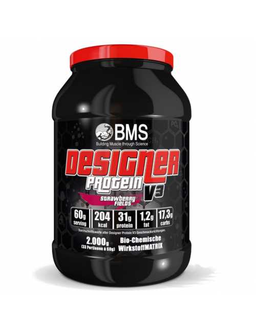 Sportnahrung, Eiweiß / Protein BMS Designer Protein V3, 2000 g Dose