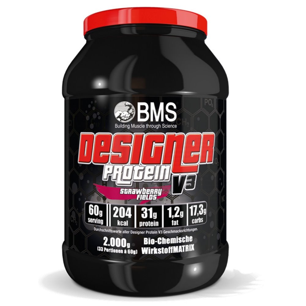 Sportnahrung, Eiweiß / Protein BMS Designer Protein V3, 2000 g Dose